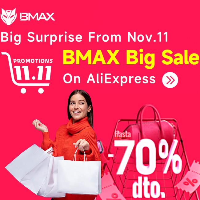 Sorprendente! La festa promozionale Double 11 di BMAX su AliExpress è stata lanciata con grande entusiasmo, creando un nuovo picco di popolarità!