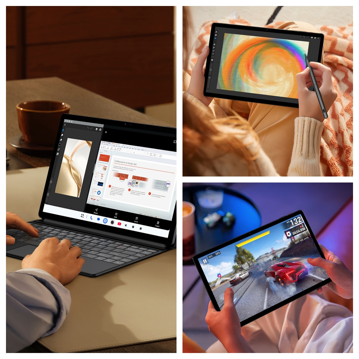 Un dispositivo, tre usi, goditi l'esperienza migliore! L'innovativo tablet 3-in-1 BMAX MaxPad I13 ti consente di gestire qualsiasi scenario con facilit&agrave;